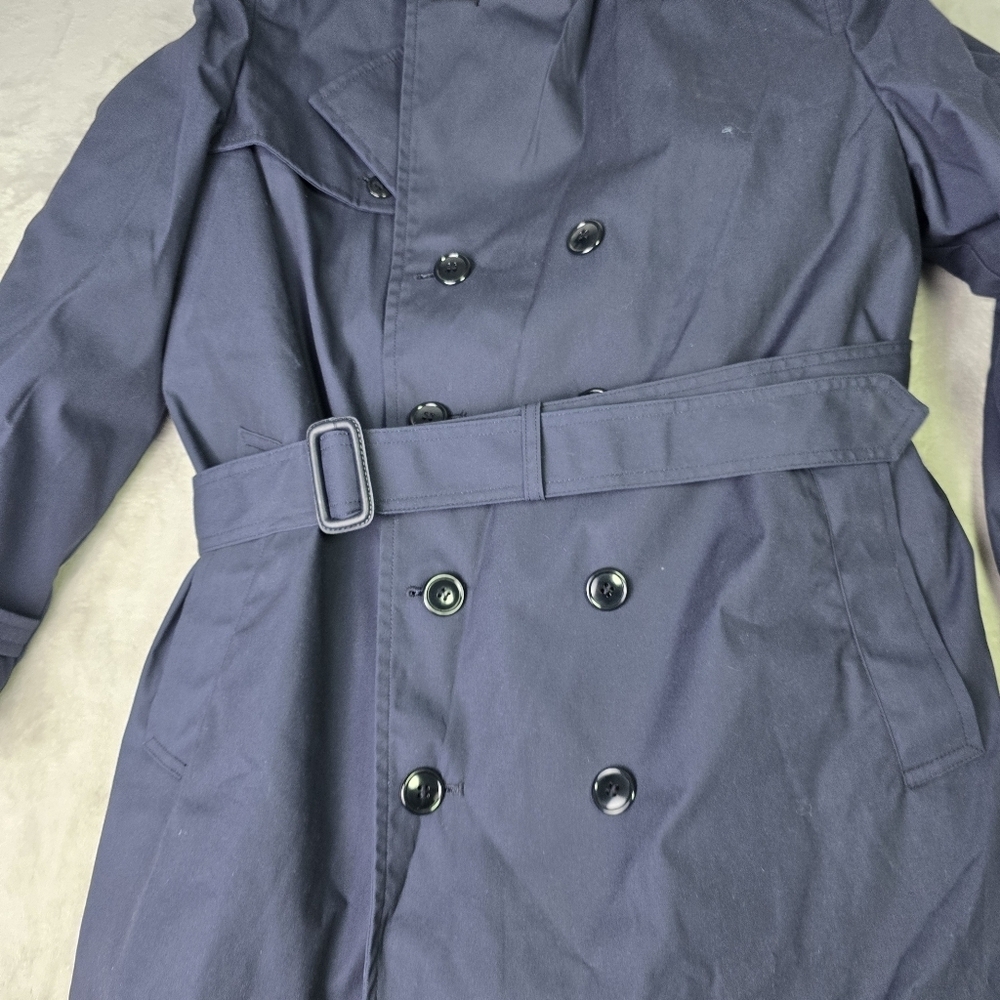 USAF Jacket Mens 44S Navy Blue Zip Removable Liner USGI 8405-01-175-2296 - Picture 4 of 7